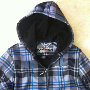 ZeroXposur Boys Gray and Blue Jacket Size M (10-12)